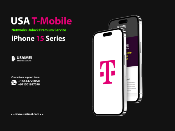 iPhone 15 Series T-MOBILE USA NETWORKS UNLOCK